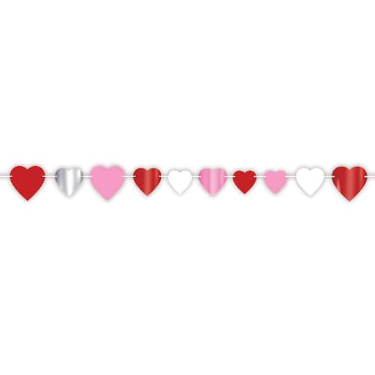 Beistle 6Ft Heart Streamer | 6 ft | Michaels®